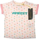 Tricky Tracks - T-shirt Candy Pink - Maat 80