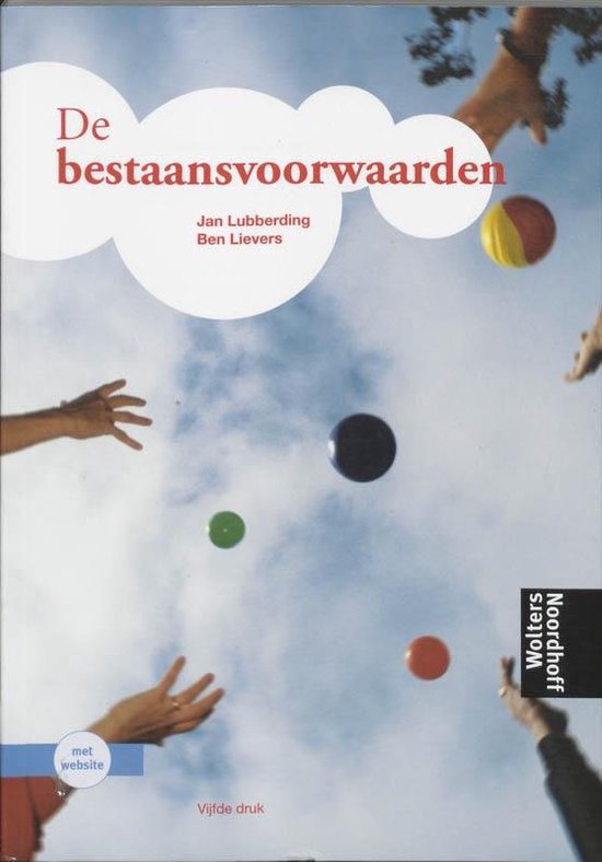 De bestaansvoorwaarden - cover