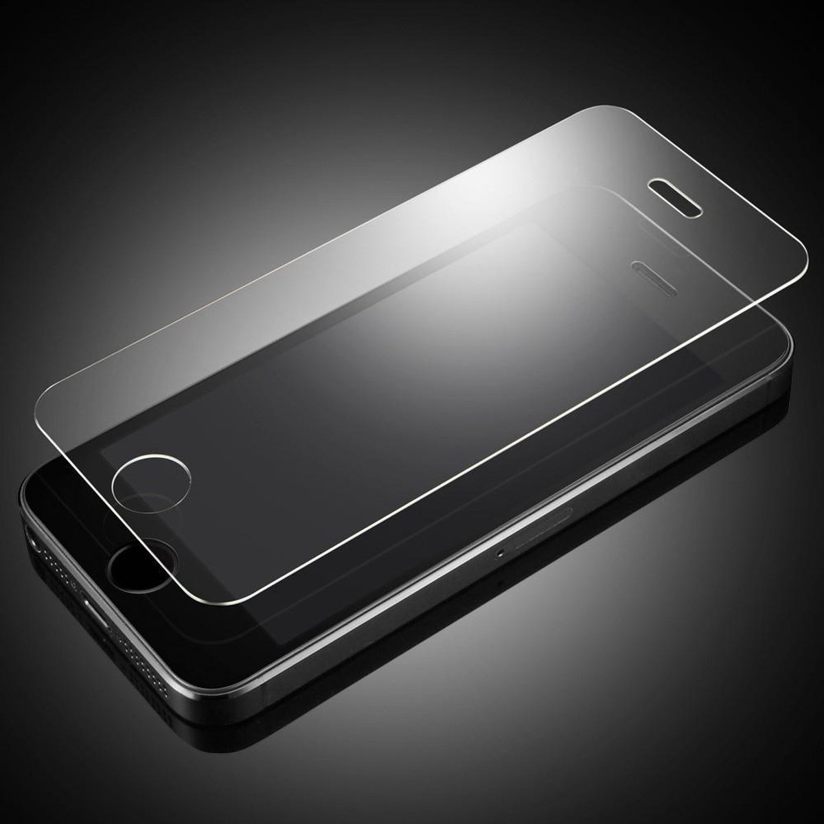 2 Stuks Pack Glazen screenprotector Doorzichtig (0.3mm) iPhone 4 en 4S