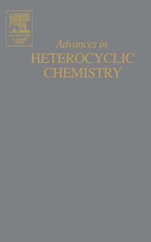 Advances in Heterocyclic Chemistry - cover