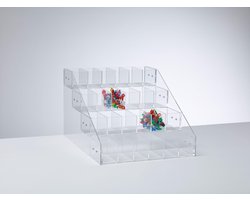 DISPLAYZ  - Vitrinekast - Transparant - Acrylglas