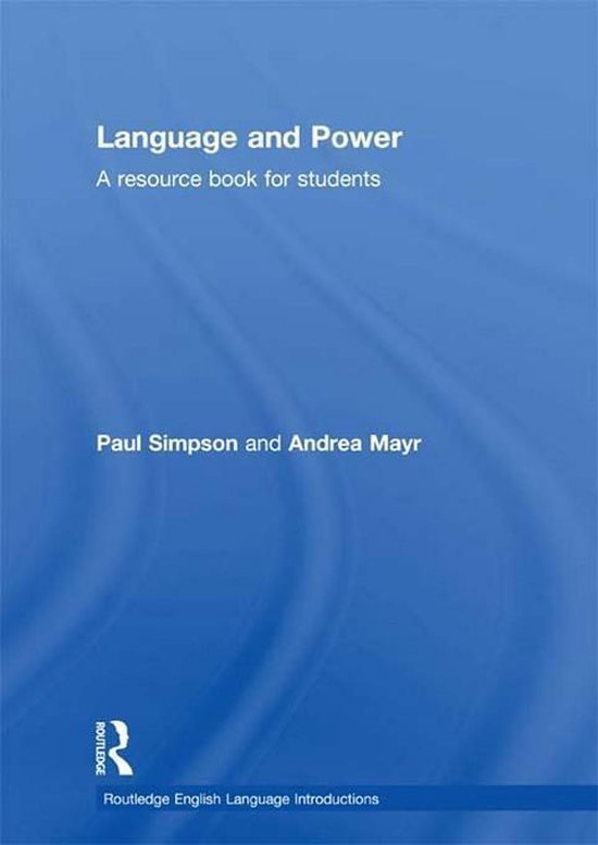 Language and Power: A Resource Book for Students (ebook), Simpson, Paul ...