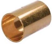 Plieger roodkoperen sok 15mm 2st Gastec/kiwa