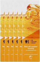 Dr. Van Der Hoog Peel Off Masker Honing 6 x 10 ml Voordeelverpakking