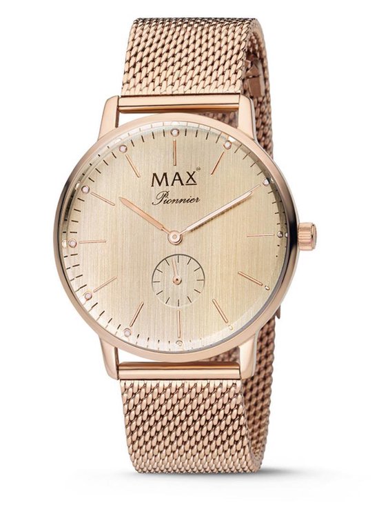 Max 5 -MAX727 - Horloge - Staal - Rosékleurig - 40 mm