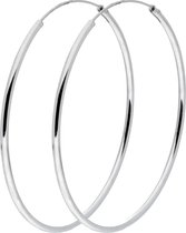 Classics&More draadoorringen - zilver - Ø50 mm - ronde buis - 1.9 mm