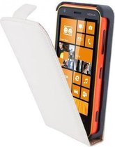 Mobiparts Premium Flip Case Nokia Lumia 620 White