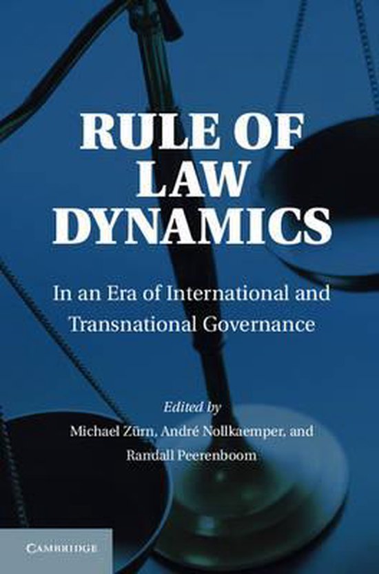 Boek cover Rule of Law Dynamics van Michael Zürn (Hardcover)