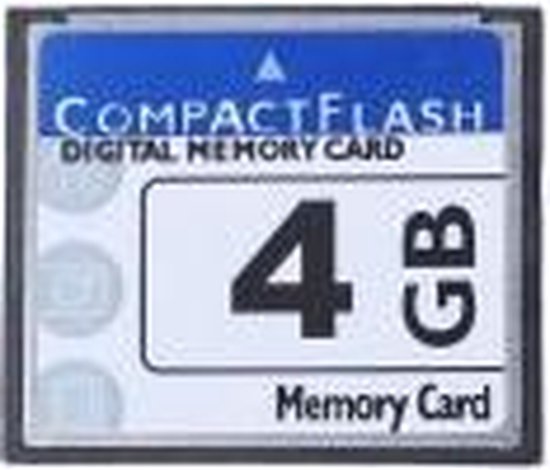 CompactFlash Compact Flash Card CF card 4GB | bol.com