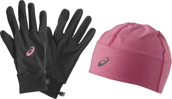 uit Het begin Dierentuin Asics Performance Winterset Sporthandschoenen - Unisex - roze/zwart |  bol.com