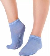 Chaussettes de yoga antidérapantes bleues - mais aussi pour le Pilates ou le Piloxing!