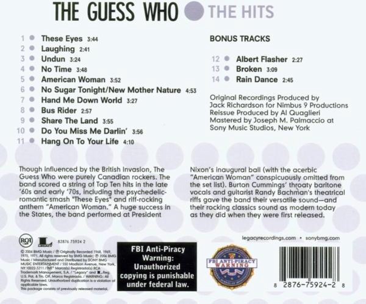 Best Of Guess Who