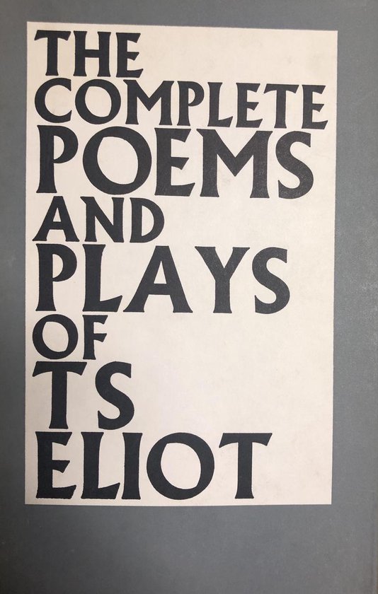 The Complete Poems And Plays - cover