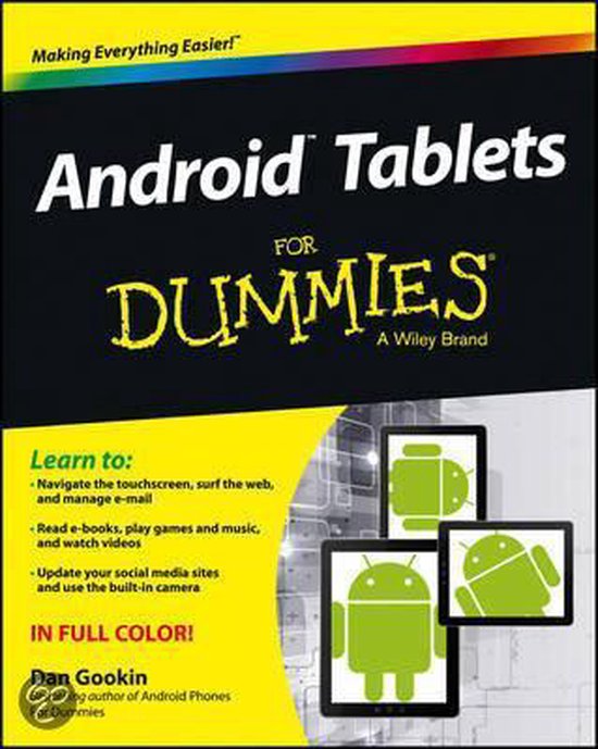Android Tablets For Dummies - cover