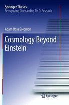 Springer Theses- Cosmology Beyond Einstein