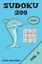 Sudoku 200 Easy With Solution Vol. 5