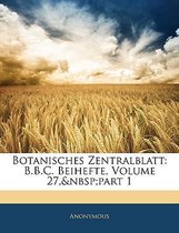 Botanisches Zentralblatt
