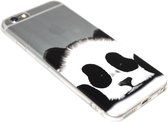 Panda hoesje Geschikt voor iPhone 6 (S) Plus
