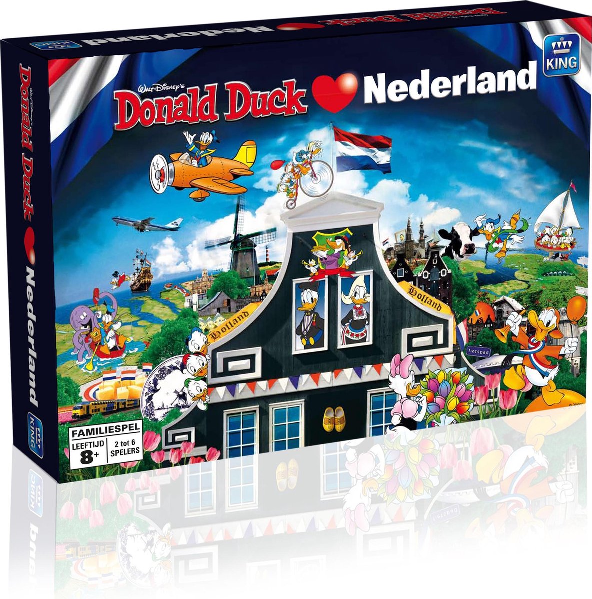 Kloppen ledematen Faial Donald Duck houdt van Nederland - Bordspel | Games | bol.com