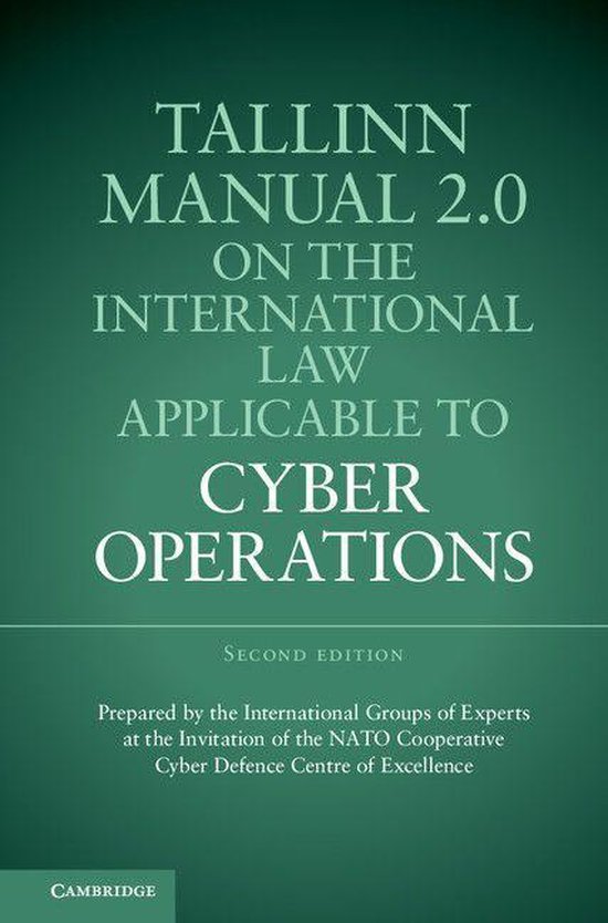 Tallinn Manual 2.0 on the International Law Applicable to Cy ... - cover