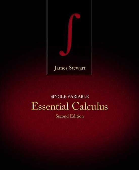 Single Variable Essential Calculus 9781133112761 James Stewart