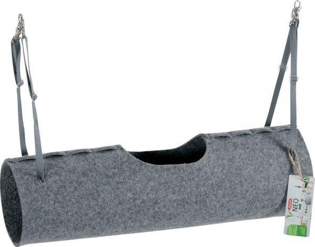 Zolux Neo Comfort Speeltunnel Lichtgrijs 53X14,5X14,5 CM