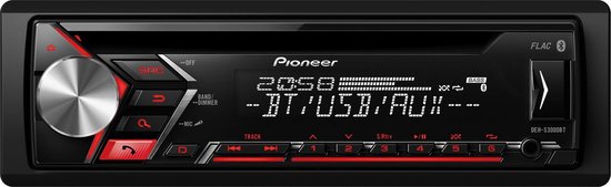 Pioneer DEH-S3000BT Autoradio CD, Bluetooth, Aux en USB - 4 x 50w