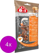 8in1 Training Pro Energy - Hondensnacks - 4 x Kip 100 g