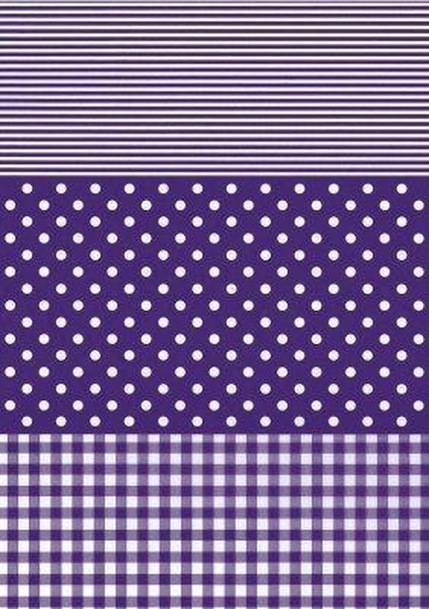 D�copatch papier purple nummer 488
