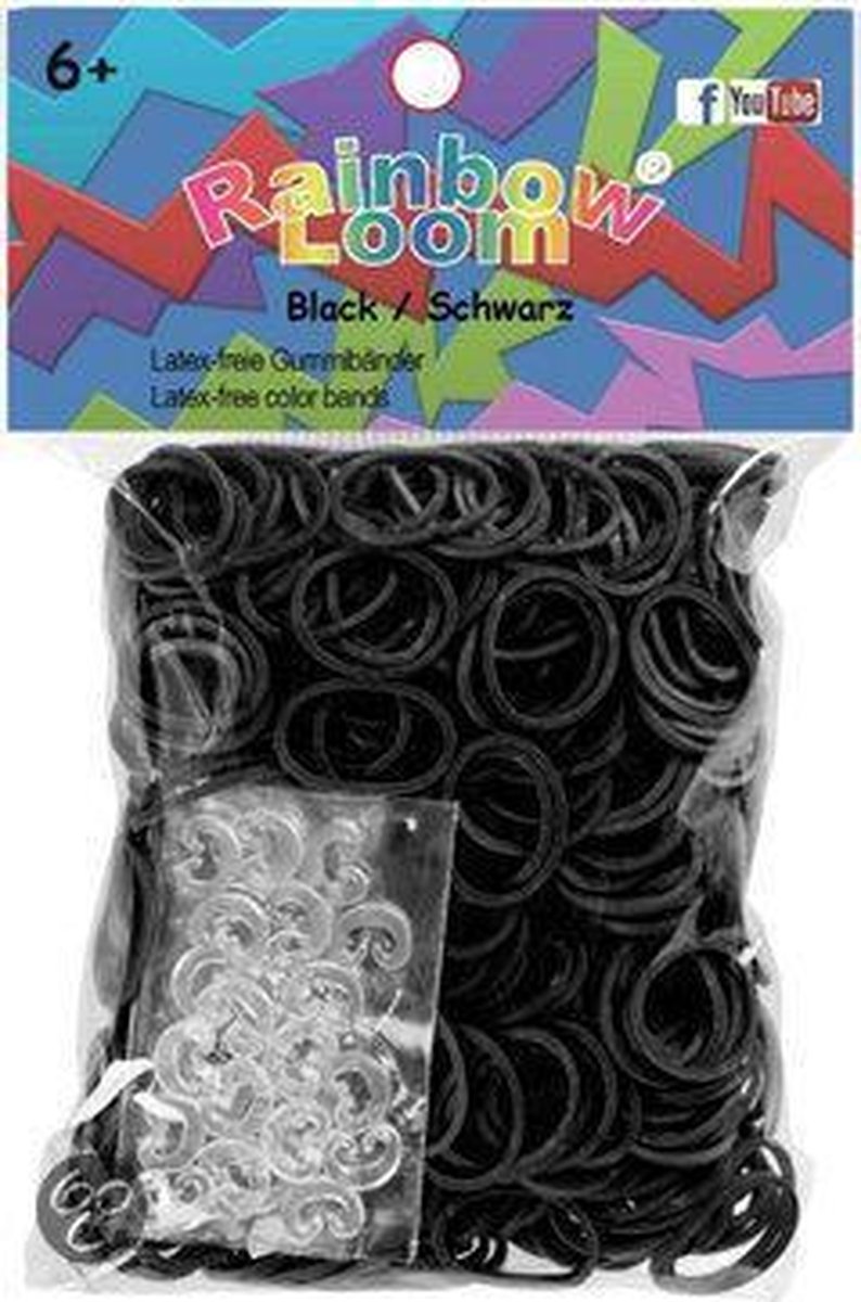Rainbow Loom Elastiekjes - Rubber Bands - 600 stuks