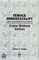 Psychoanalytic Inquiry Book Series- Female Homosexuality