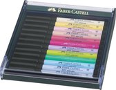 Faber Castell FC-267420 Tekenstift Faber-Castell Pitt Artist Pen Brush Set 12 Stuks Pastel