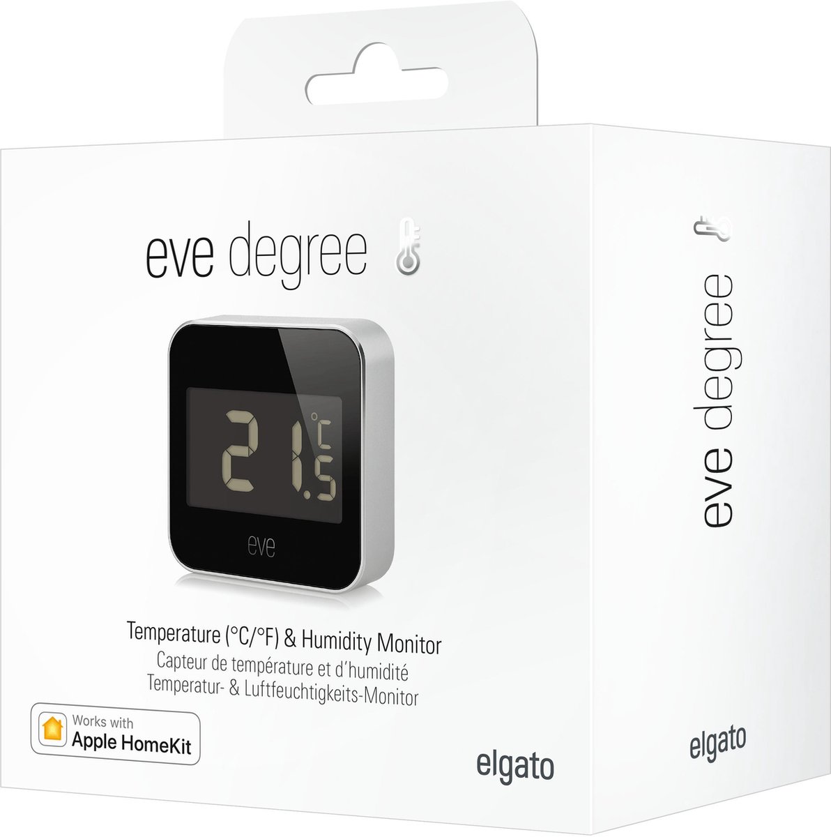 Eve Degree - Station météo intelligente - Fonctionne avec Apple Homekit