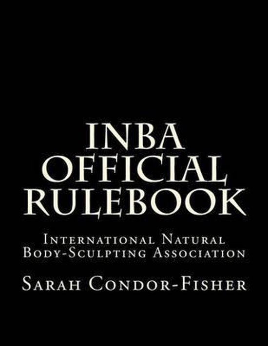 INBA Official Rulebook - cover