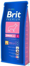 Brit Premium by Nature hondenvoer Junior L 15 kg - Hond