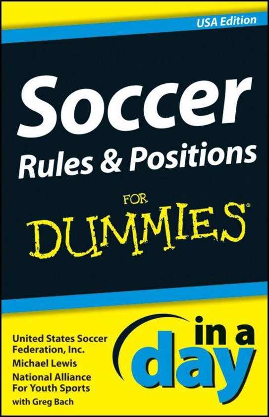 In A Day For Dummies 38 - Soccer Rules and Positions In A Da ... - cover