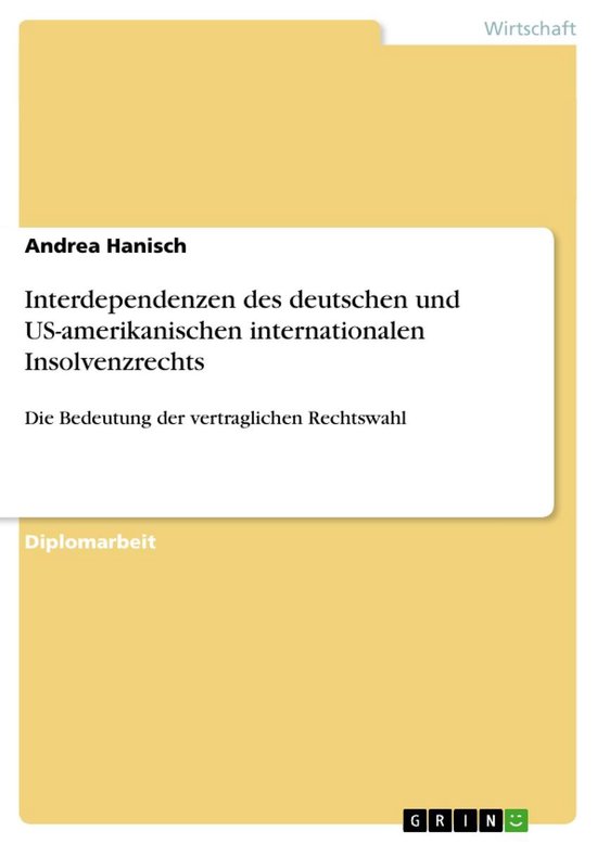 Interdependenzen des deutschen und US-amerikanischen interna ... - cover