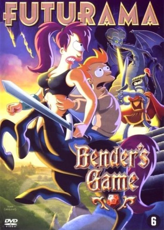 Cover van de film 'Futurama - Bender's Game'