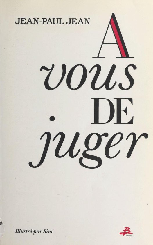 À vous de juger - cover