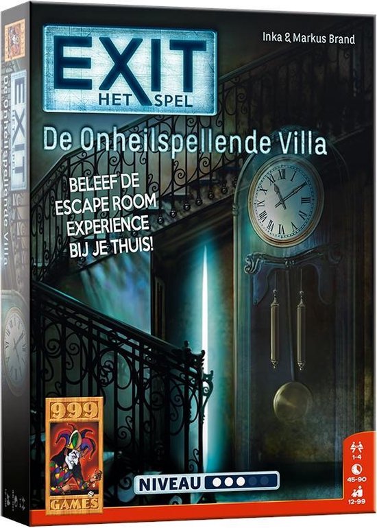 Afbeelding van het spel EXIT De Onheilspellende Villa Breinbreker - Escape Room - Bordspel