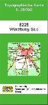 Würzburg Süd 1 : 25 000