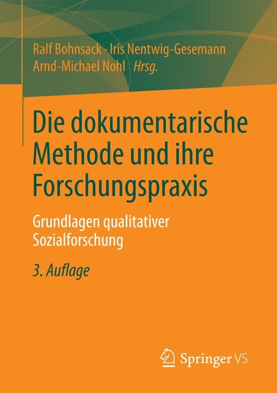 Die dokumentarische Methode und ihre Forschungspraxis - cover