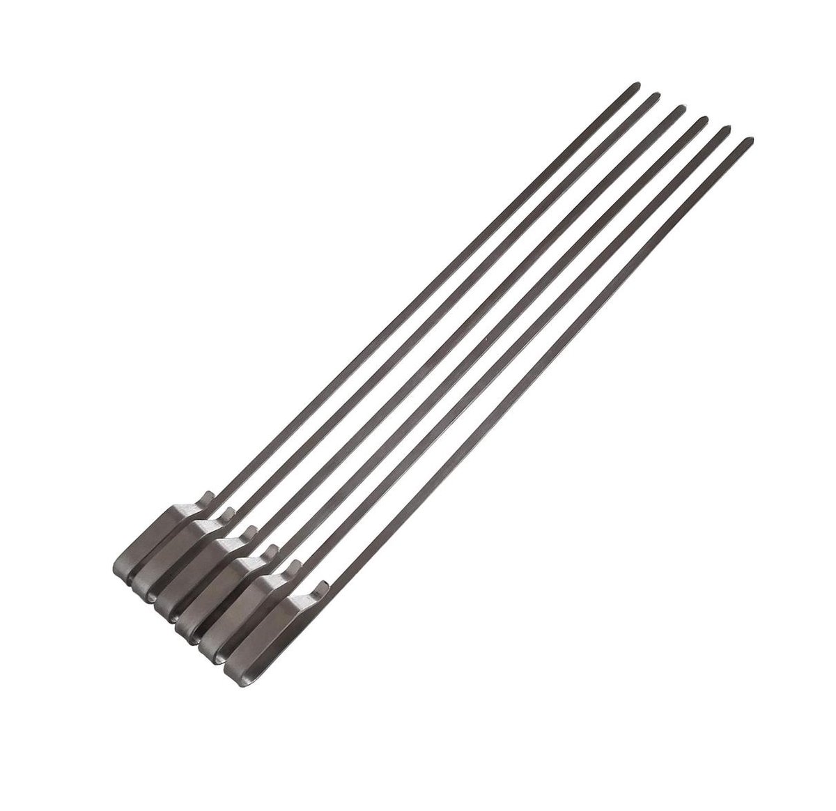 BBQ Rotisserie Kebab spiezen set (universele set geschikt voor de