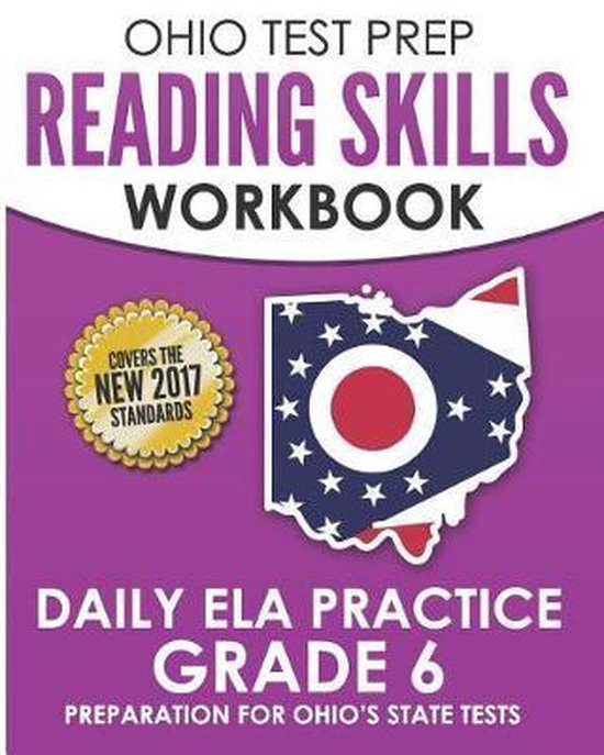 OHIO TEST PREP Reading Skills Workbook Daily ELA Practice Gr ... - cover
