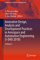 Omslag Innovative Design, Analysis and Development Practices in Aerospace and Automotive Engineering (I-DAD 2018)
