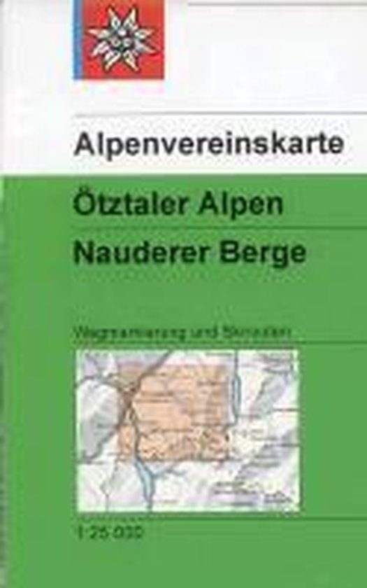 DAV Alpenvereinskarte 30/4 Ötztaler Alpen - Nauderer Berge  ... - cover
