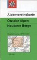 DAV Alpenvereinskarte 30/4 Ötztaler Alpen - Nauderer Berge 1 : 25 000 Wegmarkierungen und Skirouten