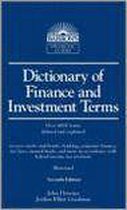 Dictionary of Finance And Investment Terms