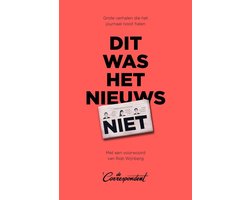 Dit was het nieuws niet