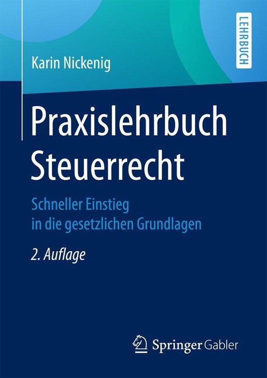 Praxislehrbuch Steuerrecht - cover